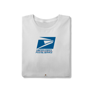 Nome do produto Camiseta Masculina com Logo Oficial USPS | Estilo Minimalista