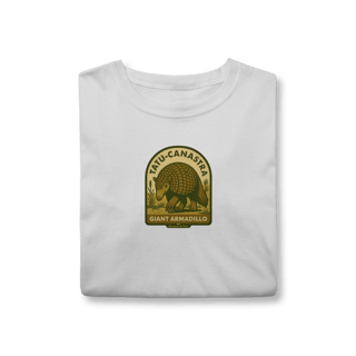 Nome do produto Camiseta Unissex Tatu-Canastra | Fauna Brasileira