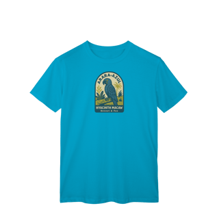 Camiseta Unissex Arara-Azul | Fauna Brasileira