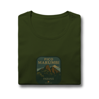 Nome do produto Camiseta Feminina Pico Marumbi Aventureira | Montanhismo Vintage