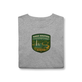 Nome do produto Camiseta Unissex Parque Ibirapuera | São Paulo Estilo Vintage