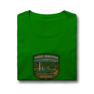 Nome do produto Camiseta Feminina Parque Ibirapuera Aventureira | São Paulo Estilo Vintage