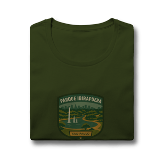 Nome do produto Camiseta Feminina Parque Ibirapuera Aventureira | São Paulo Estilo Vintage