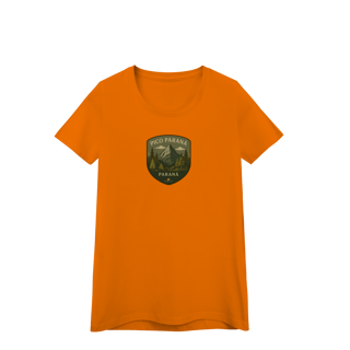 Nome do produto Camiseta Feminina Pico Paraná Aventureira | Montanhismo Vintage