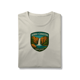 Nome do produto Camiseta Masculina Serra da Canastra Prime | Minas Gerais Vintage