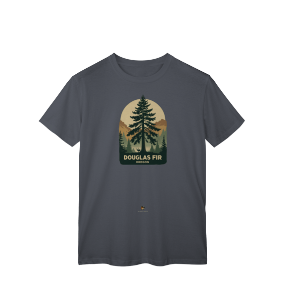 Camiseta Unissex Douglas Fir Oregon | Clássica Vintage