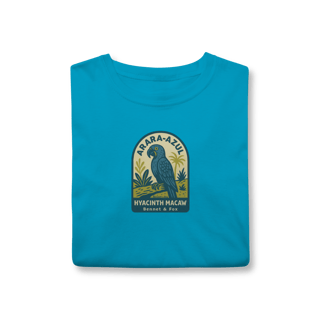 Nome do produto Camiseta Unissex Arara-Azul | Fauna Brasileira