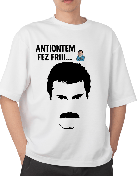 Camiseta (Queen) Branca