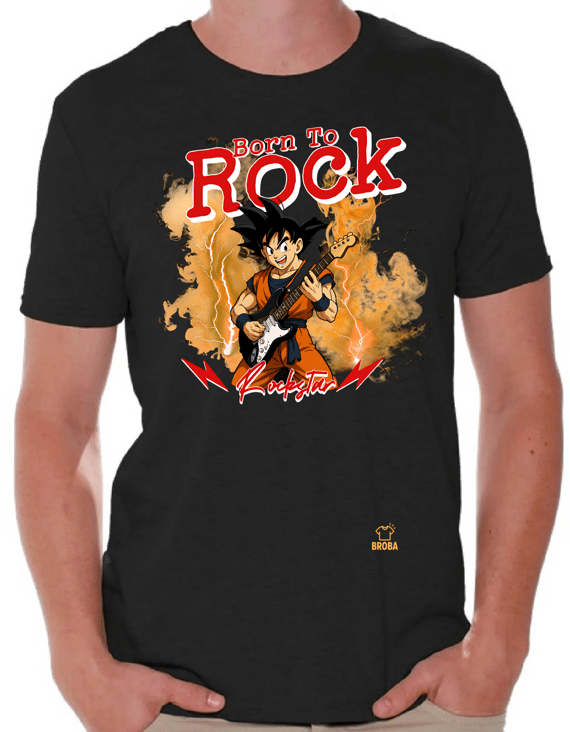 Goku Rockstar – Camiseta 