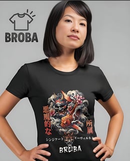 Nome do produto Camiseta Estonada Feminina (Espirito Oriental)