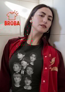 Camiseta Bts Preta (Cliente)