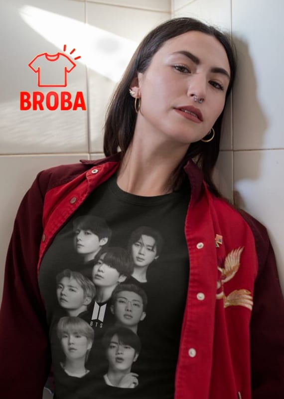 Camiseta Bts Preta (Cliente)