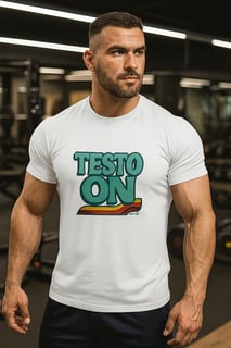Nome do produto Camiseta Treinerd Testo On