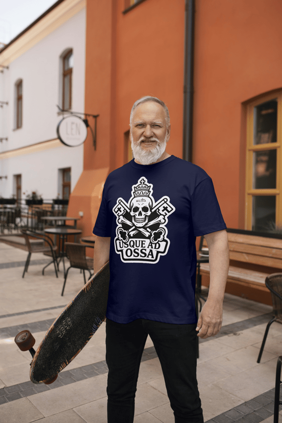 Camiseta Até Os Ossos - Brazão Vaticano