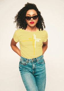 Camiseta Baby Look - Vatican Lines Pastel