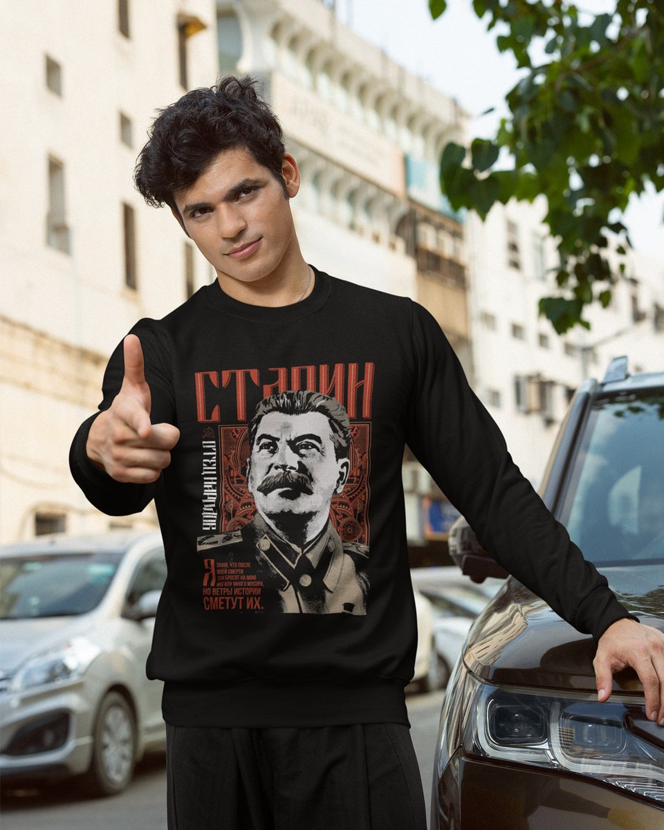 Nome do produto: Moletom - Josef Stalin