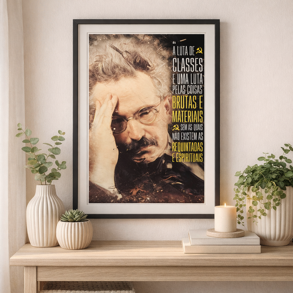 Nome do produto: Pôster - Walter Benjamin