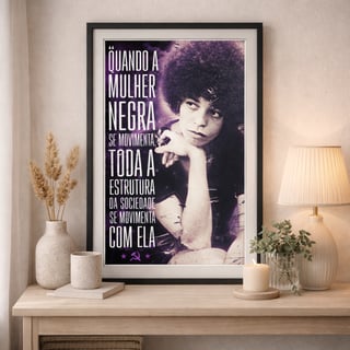 Nome do produto Pôster - Ângela Davis