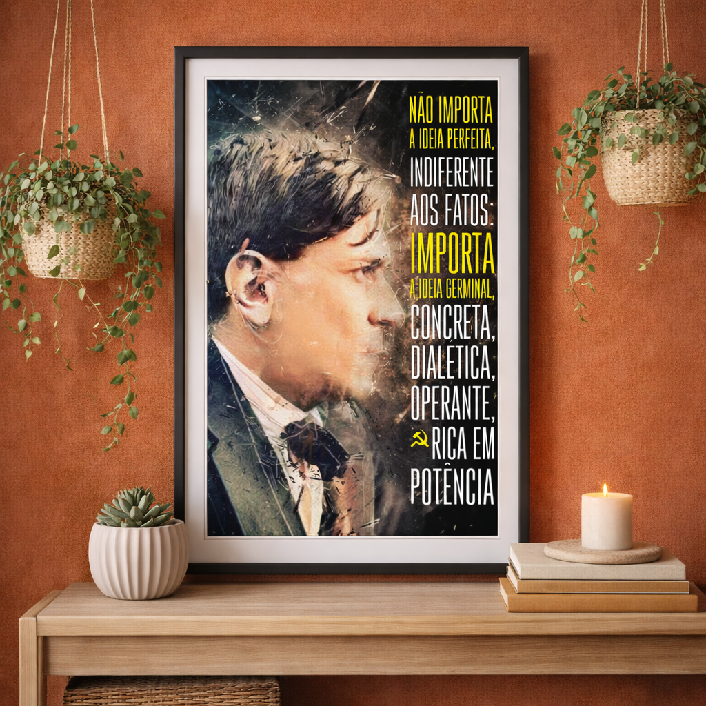 Nome do produto: Pôster - José Carlos Mariátegui