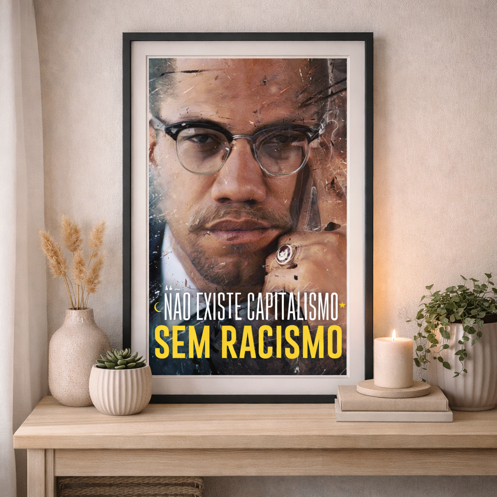 Nome do produto: Pôster - Malcolm X