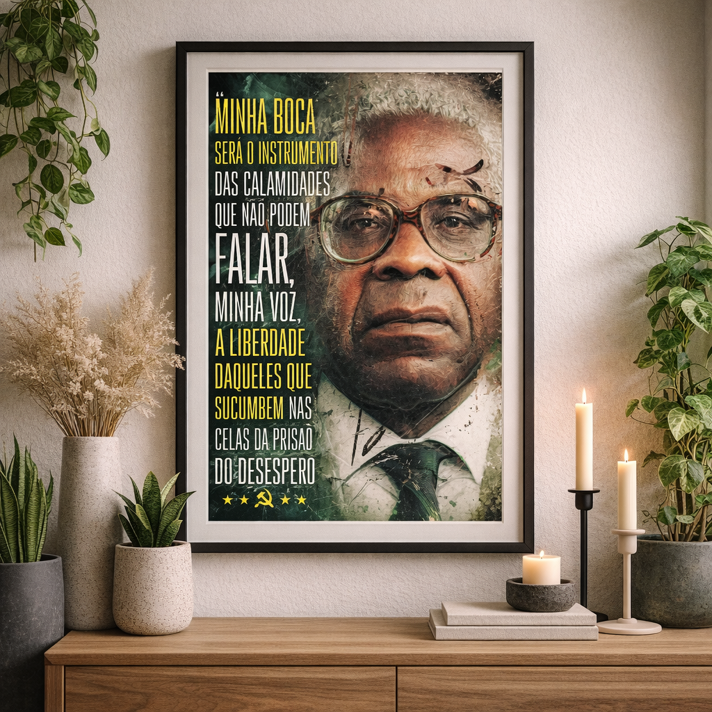 Nome do produto: Pôster - Aimé Césaire