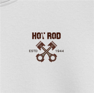 Nome do produtoCamiseta Branca Old Custom Hot Rod