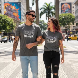 Camisa Premium Faço Som Não Milagre