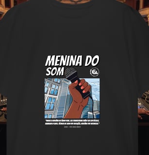 Nome do produto Camisa Menina do Som Unha Laranja Plus Size