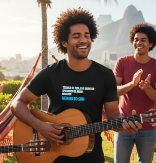 Nome do produto Camisa Menino do Som Riscado