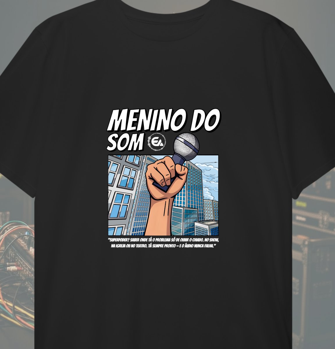 Nome do produto: Camisa Menino do Som Plus Size
