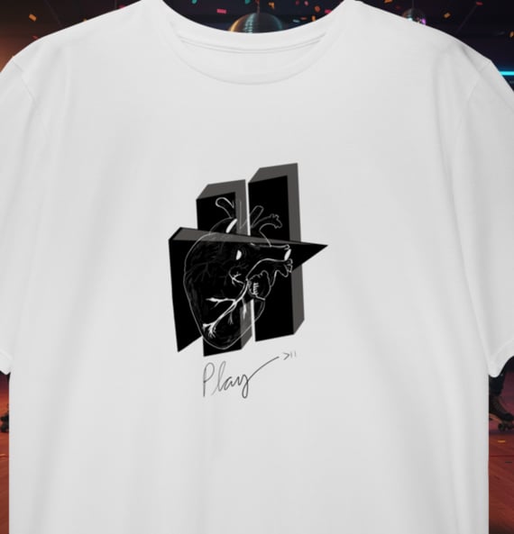 Camisa Coração Play Plus Size