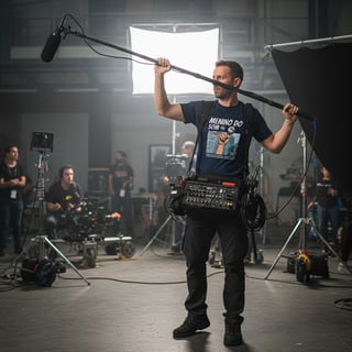 Nome do produto Camisa Menino do Som Microfone Prata