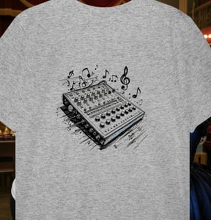 Nome do produto Camisa Mesa de Som Plus Size