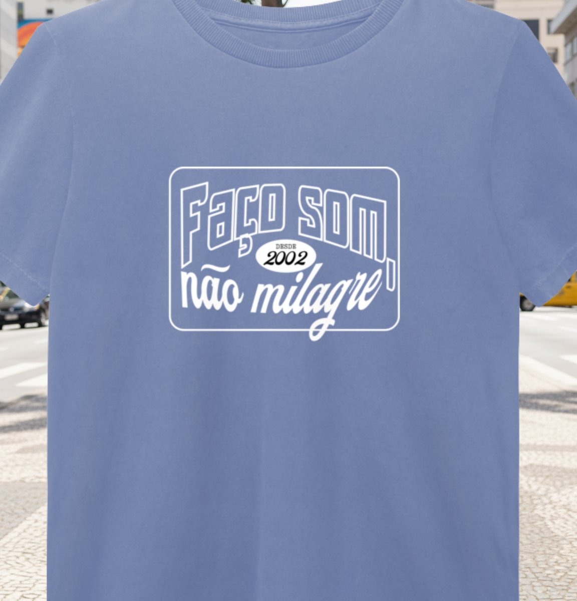 Nome do produto: Camisa Premium Faço Som Não Milagre