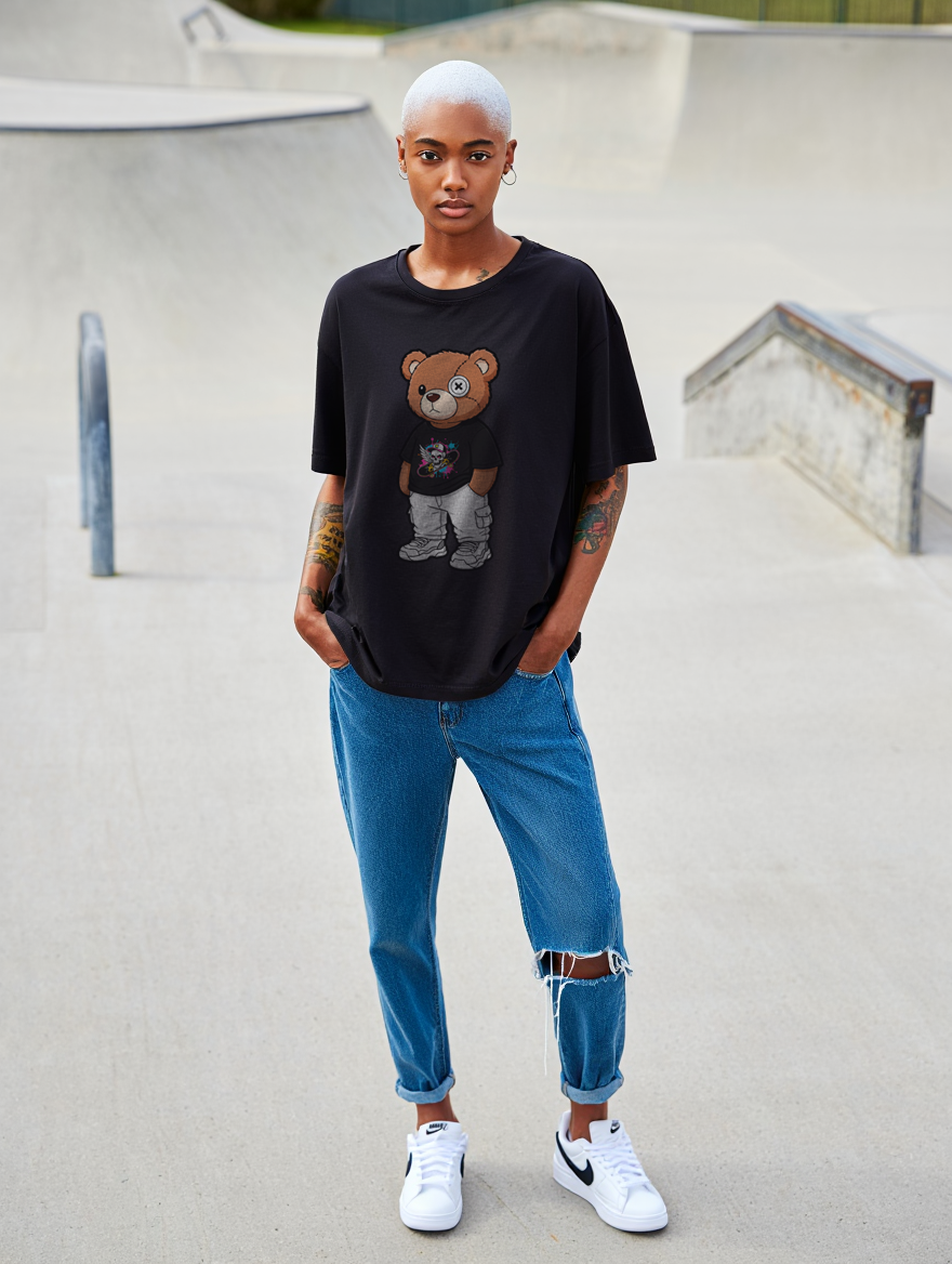 Nome do produto: Camiseta Oversized Cool & Loaded