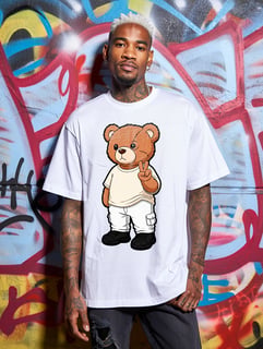Nome do produto Camiseta Oversized Ace Bear Suave