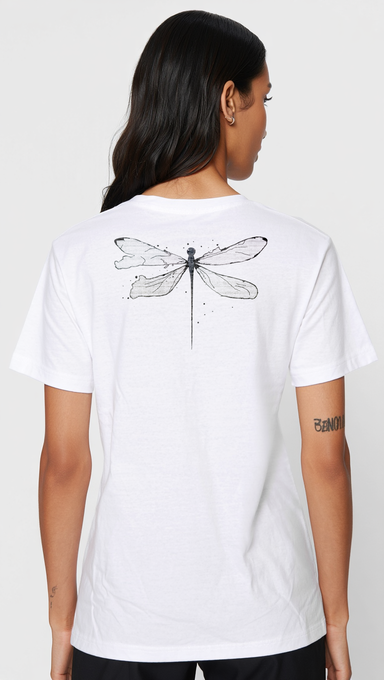 Nome do produto: T-Shirt Classic Libélula Cósmica