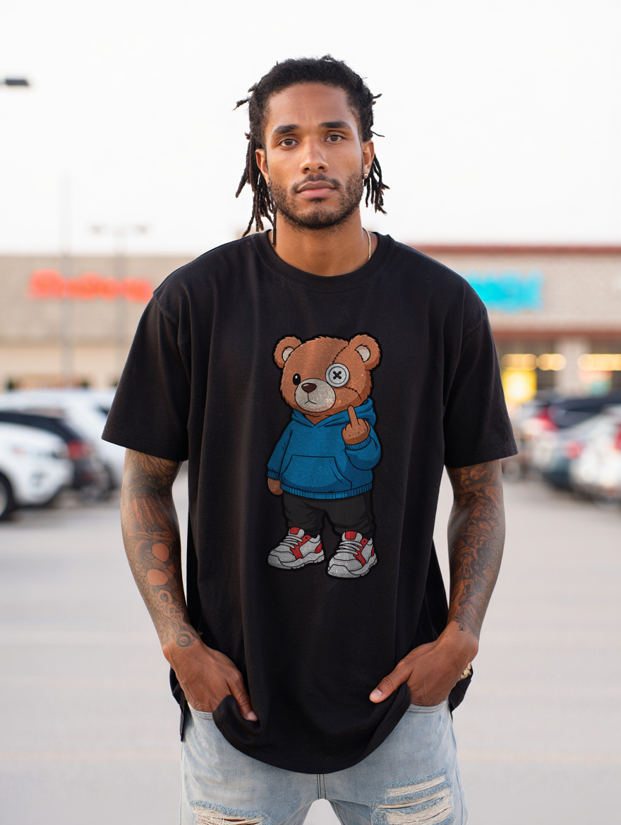 Nome do produto: Camiseta Oversized Middle Peace