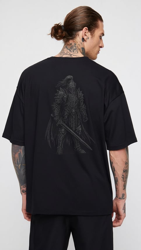 Camisa Oversized Cavaleiro do Vácuo