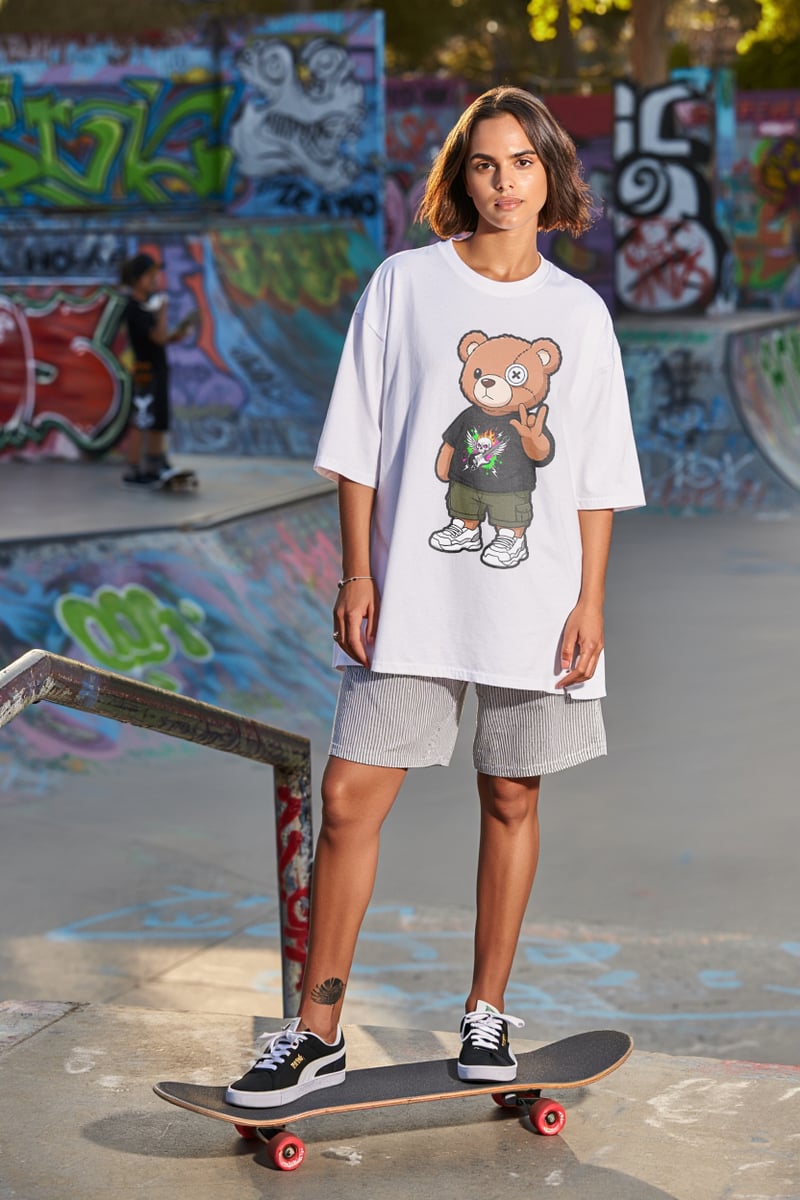 Nome do produto: Camiseta Oversized Ace of Noise