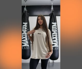 Nome do produtoCamiseta Oversized Dinâmica Street Minimalista