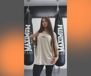 Nome do produtoCamiseta Oversized Dinâmica Street Minimalista