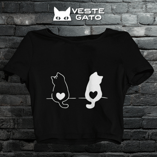 Nome do produtoCropped Coração Duplo