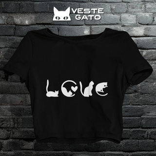 Nome do produtoCropped Love Cat