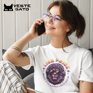 Lion Pride – Óculos Rayban e Fones (Quality)