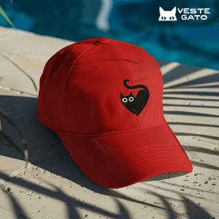 Nome do produtoBoné Coração Felino