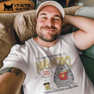 Nome do produtoWhy Work? Relax and let life purr (Quality)