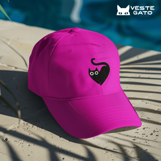 Nome do produtoBoné Coração Felino