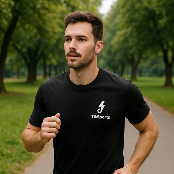 Camisa Tiksports Dry UV Tech – Respiração Ativa, Proteção Solar e Tecido Inteligente Antiodor