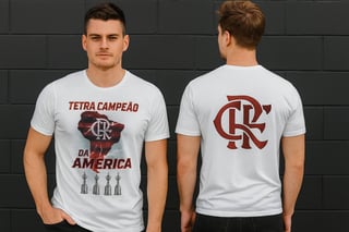 Nome do produto Camisa Tiksports Dry UV Tech Flamengo – Respiração Ativa, Proteção Solar e Tecido Inteligente Antiodor